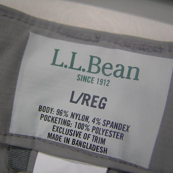 L.L. Bean Bermuda Shorts Cargo Pocket LARGE - Picture 3 of 10